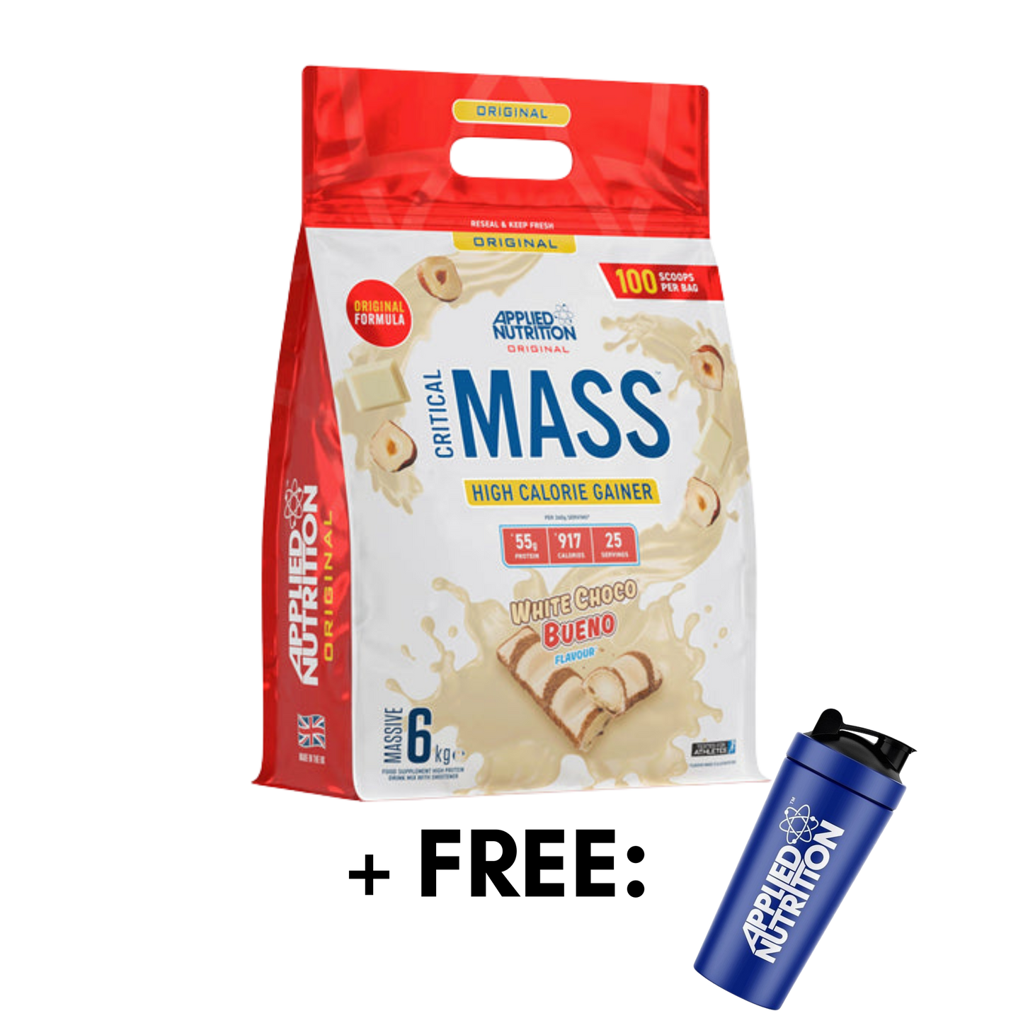 Applied Nutrition - Critical Mass original - 6000g