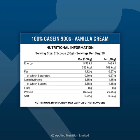 Applied Nutrition - Micellar Casein - Night Time Proteïne - 900g