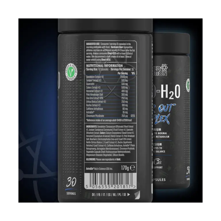 Applied Nutrition - SHED H2O - Water Out Complex - 180 caps