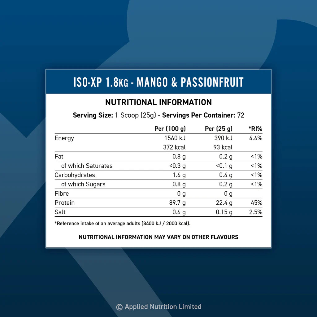 Applied Nutrition - Iso XP - 1.8kg