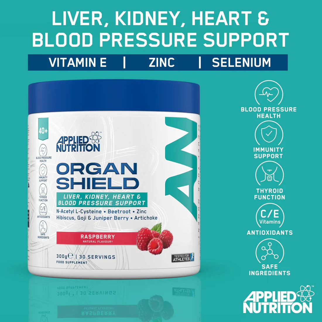 Applied Nutrition - Organ shield 300gr