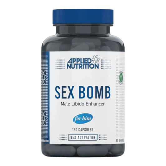 Applied Nutrition - Sex Bomb For Him - Libido-Verstärker - 120 Kapseln