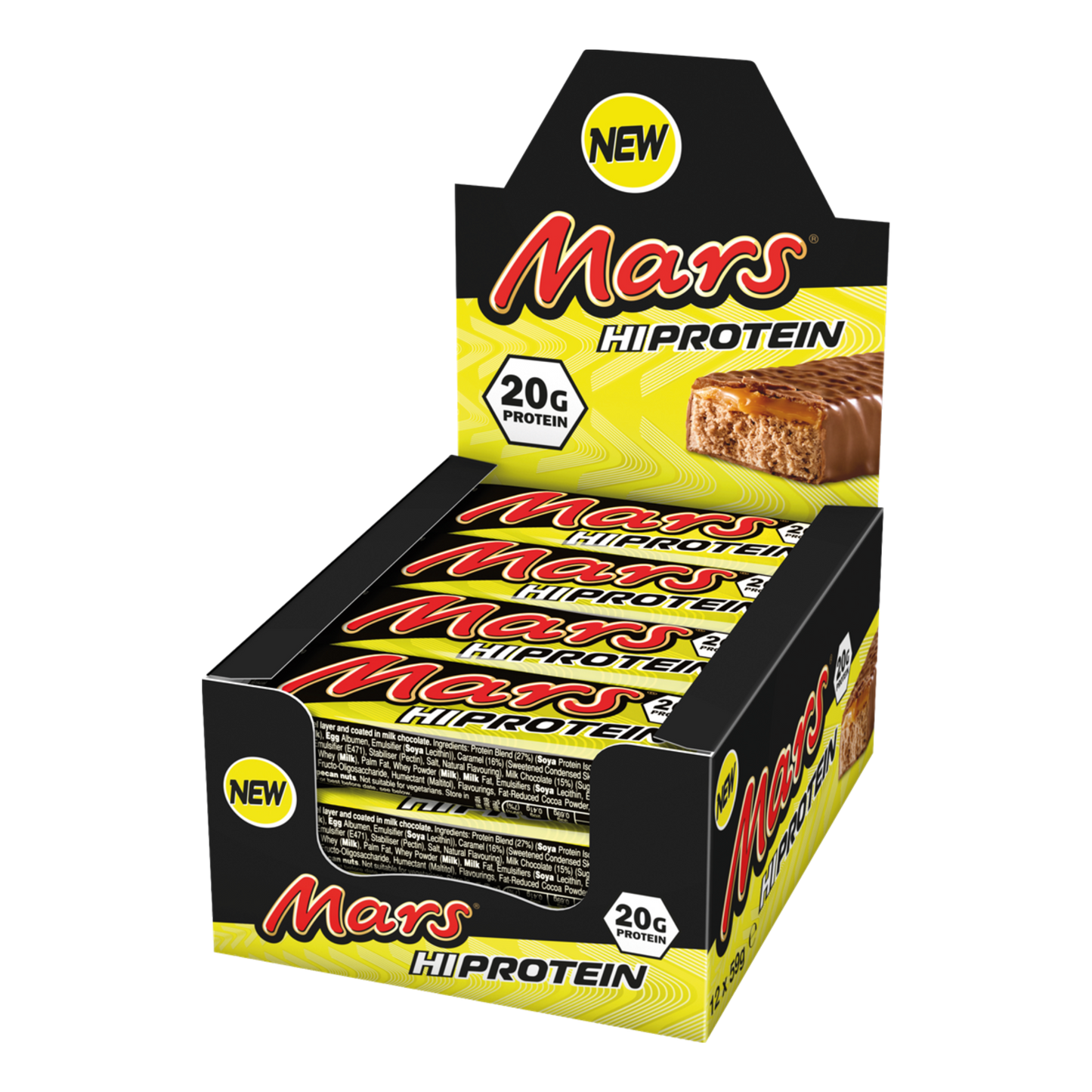 Mars HiProtein - Chocolate Bar - 12 x 59G