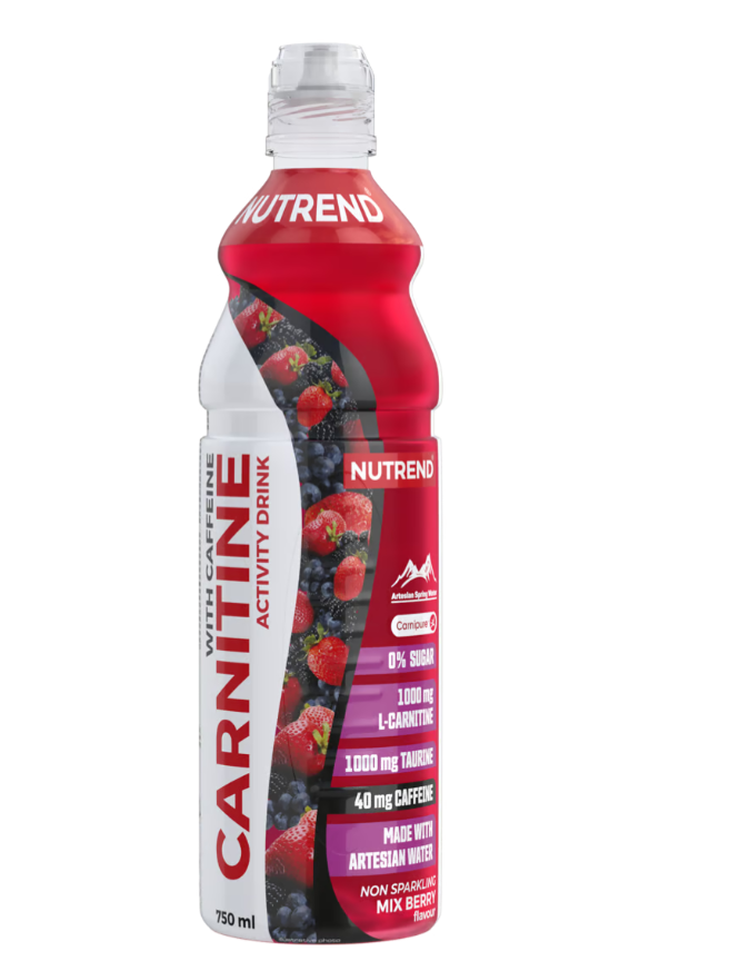 Nutrend - Carnitine Drinks With Caffeine - 8 x 750 ml