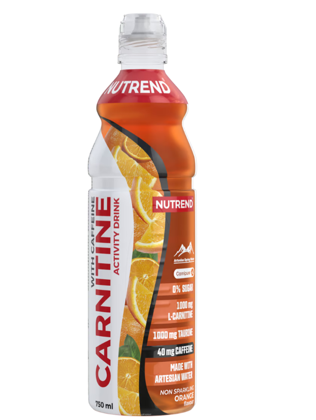 Nutrend - Carnitine Drinks With Caffeine - 8 x 750 ml