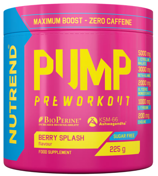 Nutrend - Pump Pré-Entraînement - 225gr