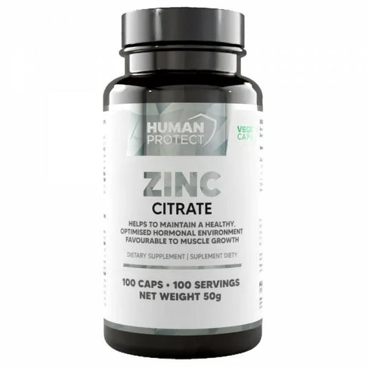 Human Protect - Citrate de Zinc - 100 gélules