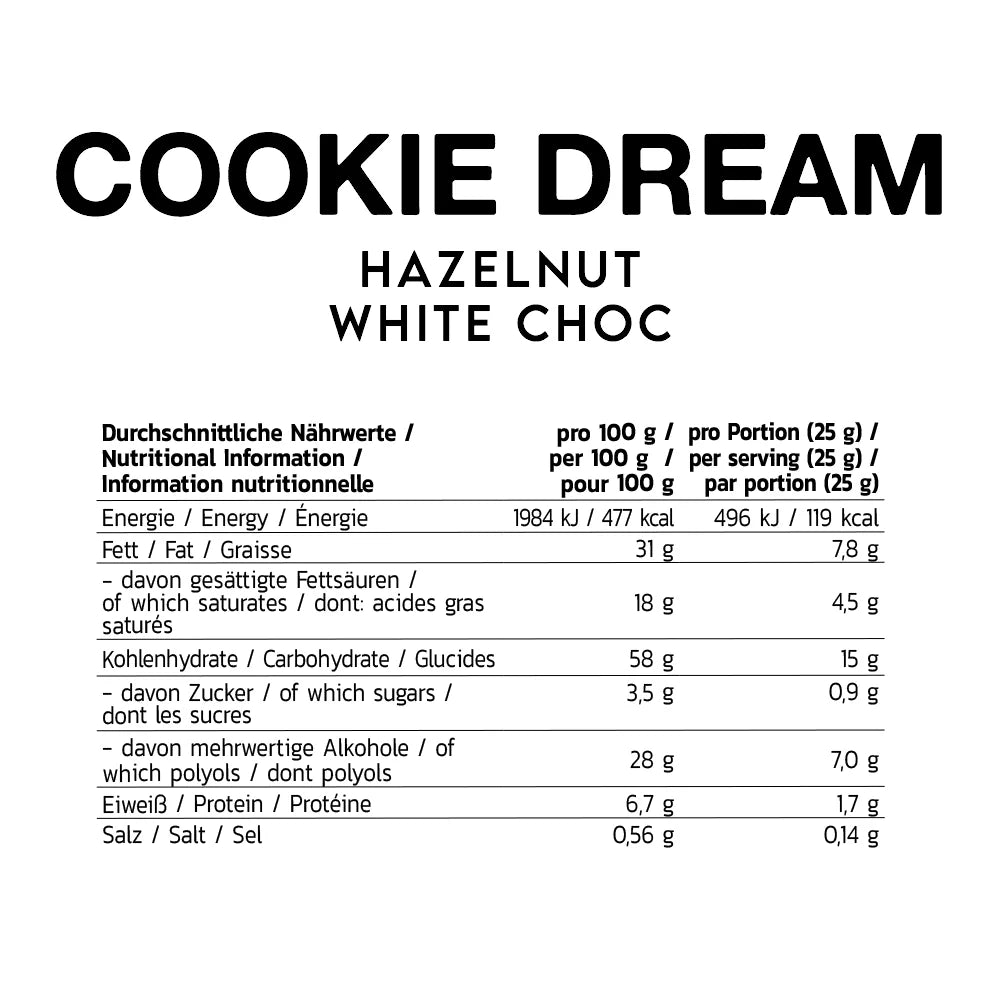 Inlead - Cookie Dream - Hazelnut - 128g