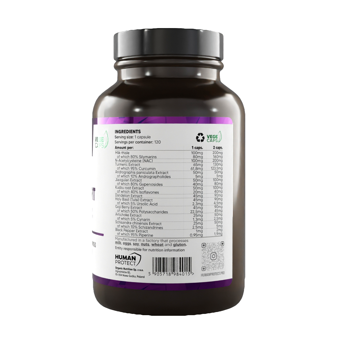 Human Protect - Liver Support - 120 caps