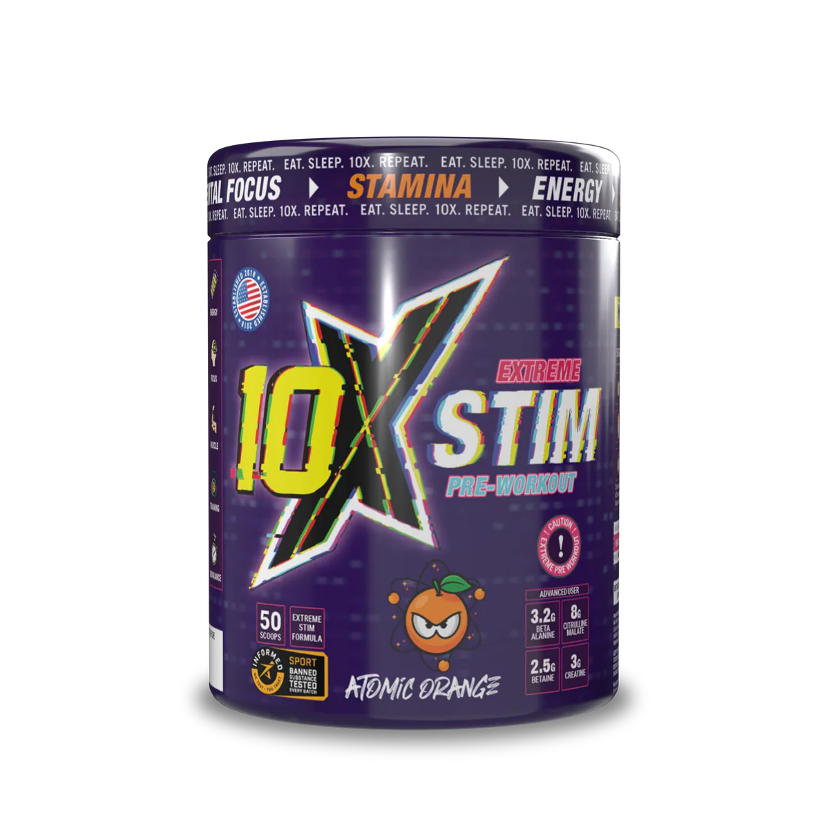 10X - Stim Pre Workout - 600g