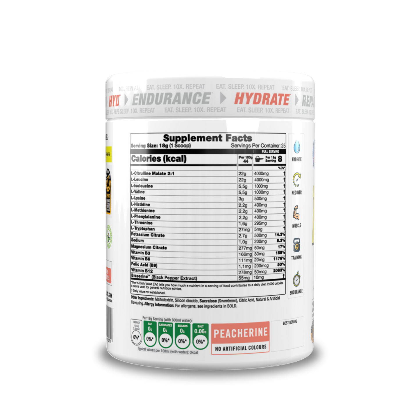 10X - EAA - Hydrate - 450G