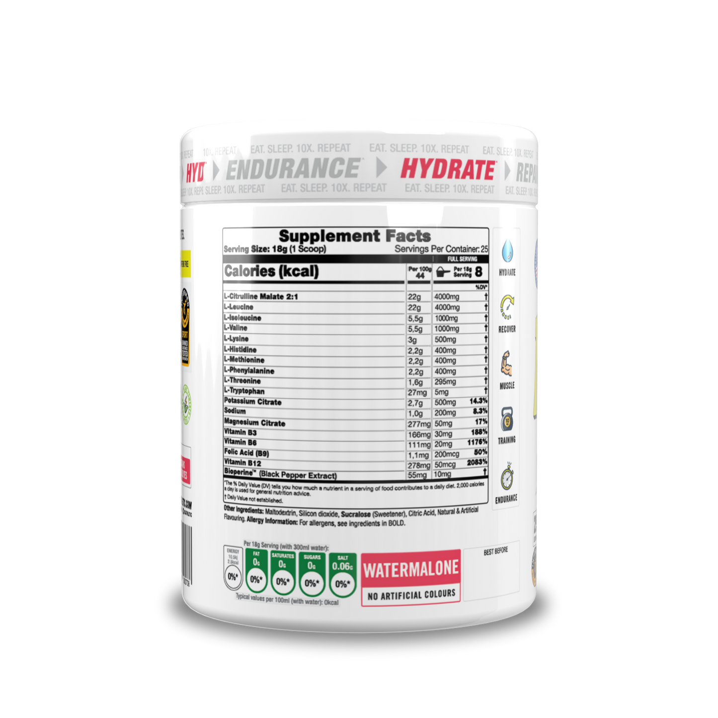10X - EAA - Hydrate - 450G