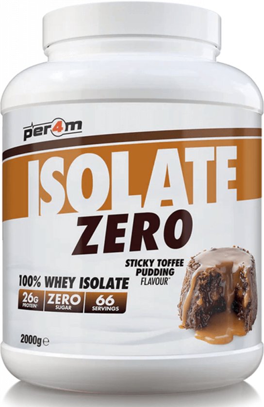 PER4M - Isolate Zero - 100% Isolat de lactosérum - 2000g
