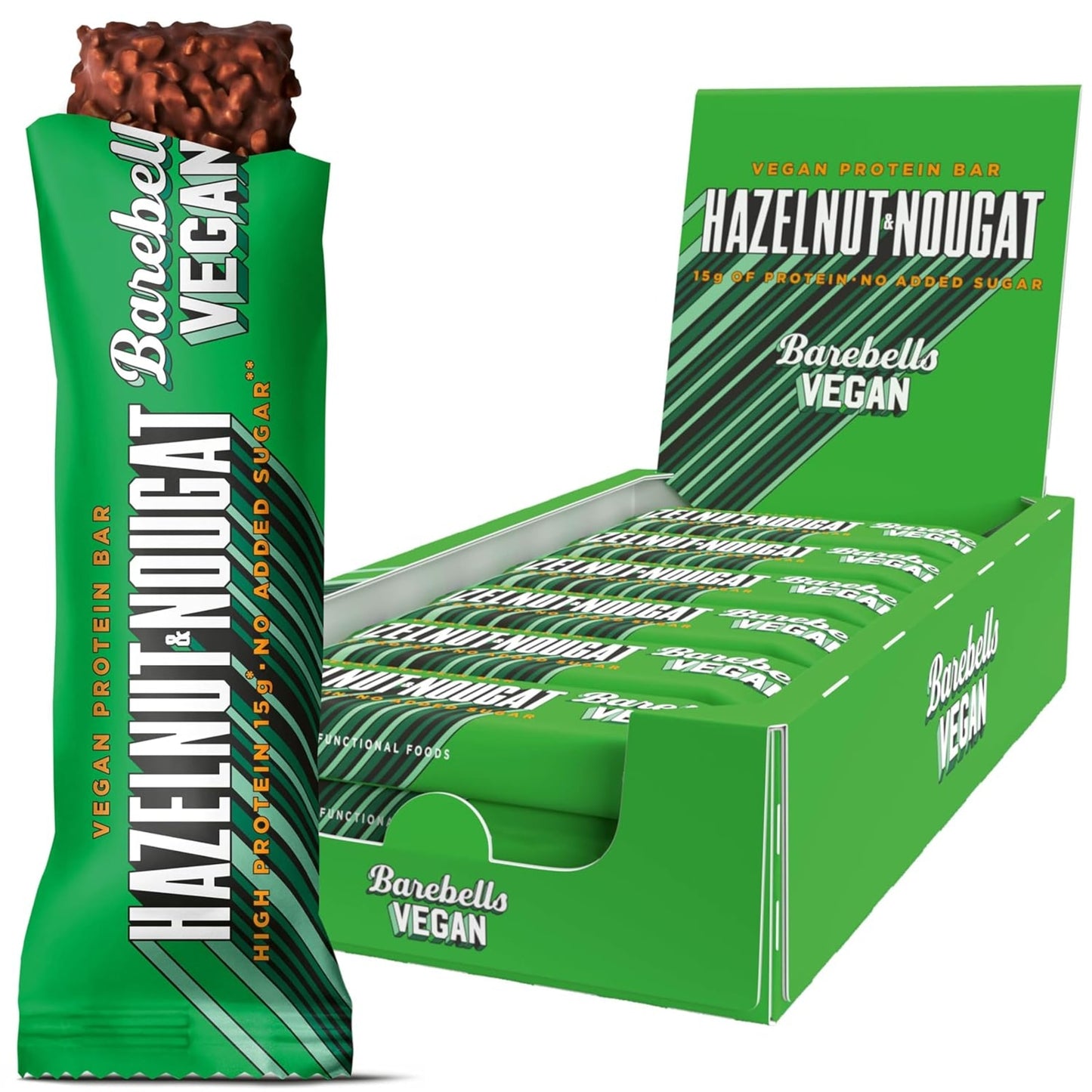 Barebells - Vegan Protein Bars - 12 x 55g