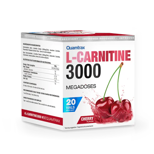 Quamtrax Nutrition - L-Carnitine 3000 shots - 20x25ml