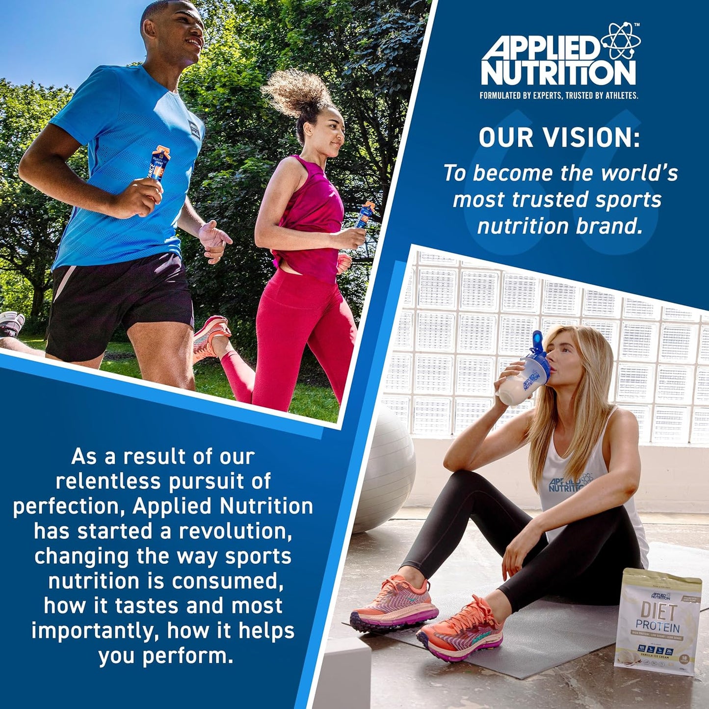 Applied Nutrition - Steel Shaker