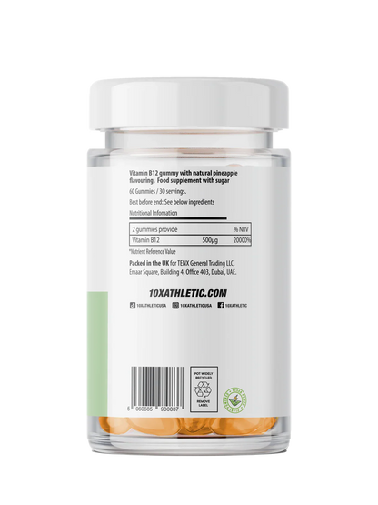10X - B12 Gummies - 60 Gummies Supp City