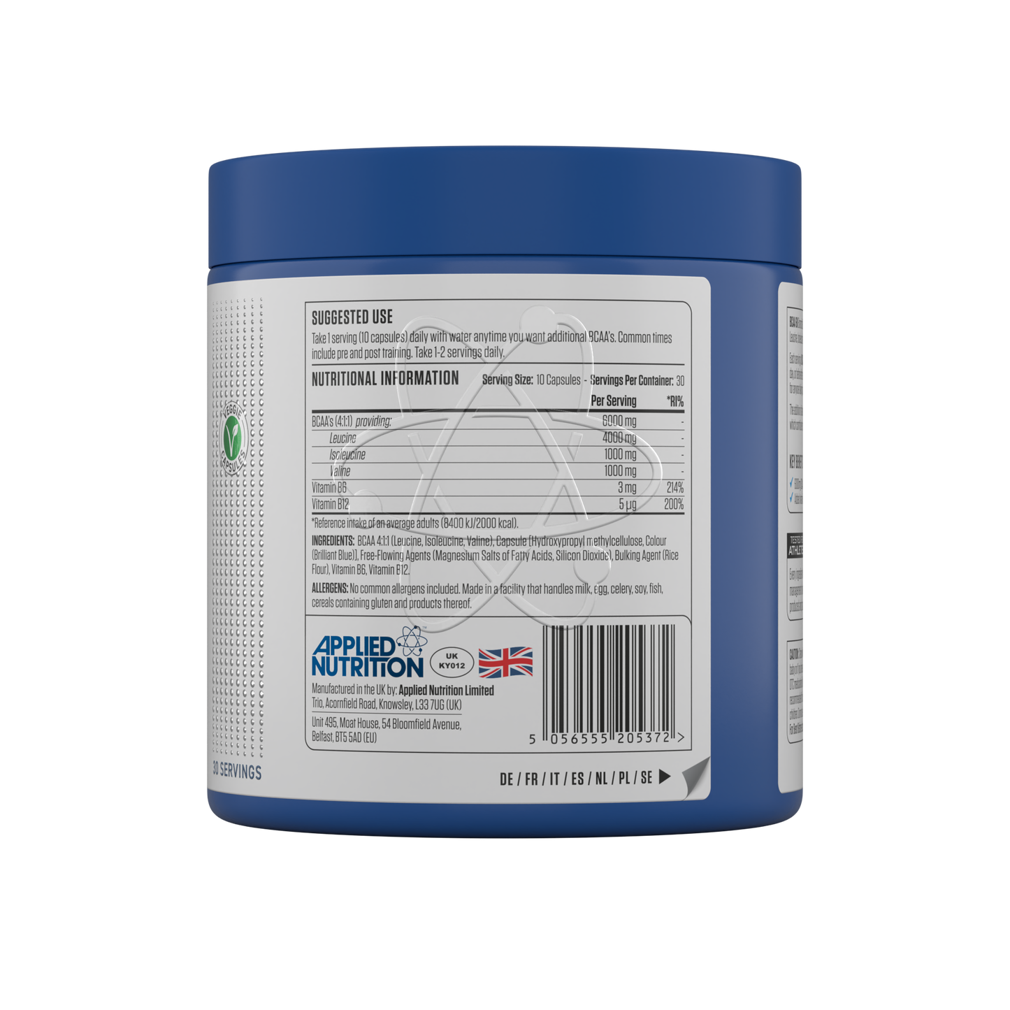 Applied Nutrition - BCAA 6K 4:1:1 - 300 Caps