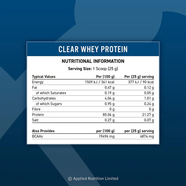 Applied Nutrition - Clear Whey - 125G