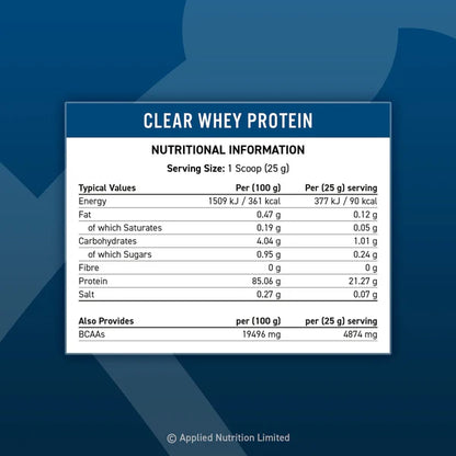 Applied Nutrition - Clear Whey - 125G