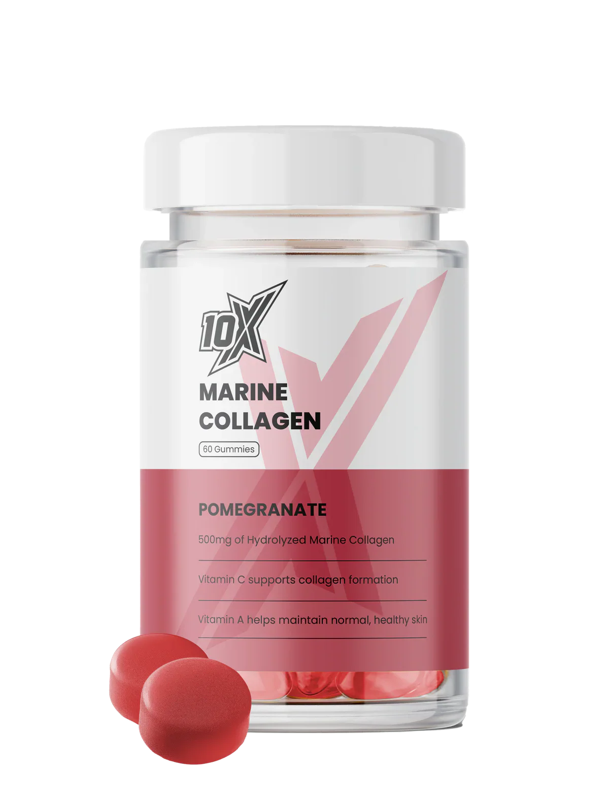 10X - Marine Collagen Gummies - 60 Gummies Supp City