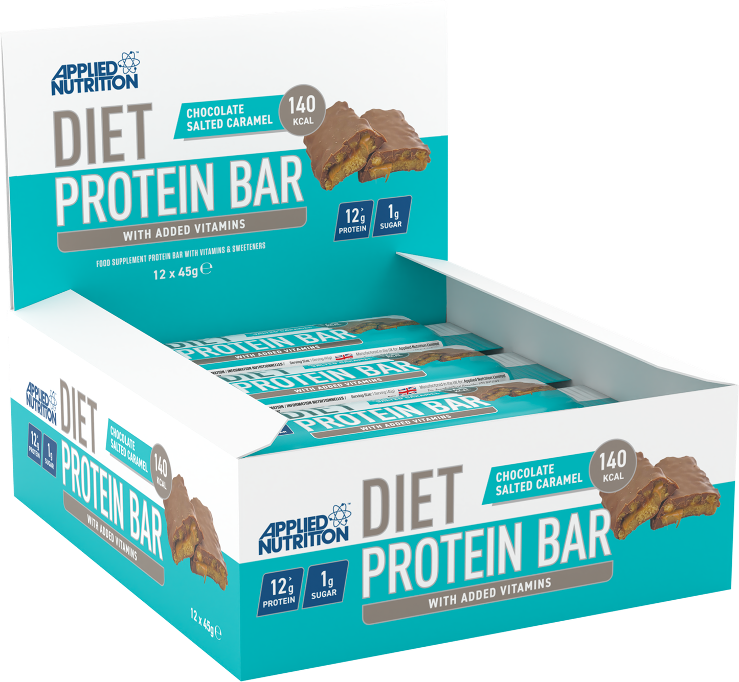 Applied Nutrition - Diet Protein Bar - 12x45g