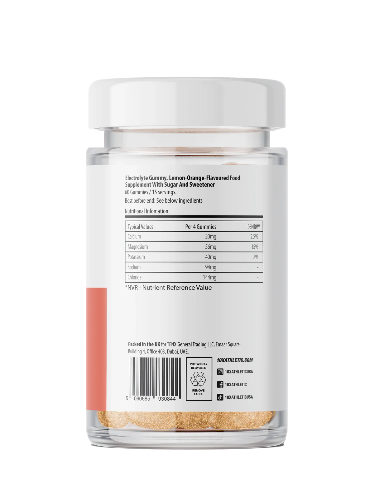 10X - Hydrate Gummies - 60 Gummies