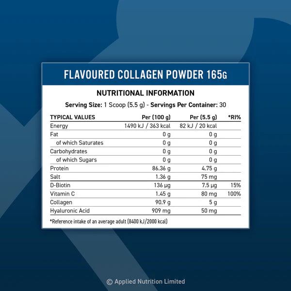 Applied Nutrition - Collagen Powder - Flavoured - 165G