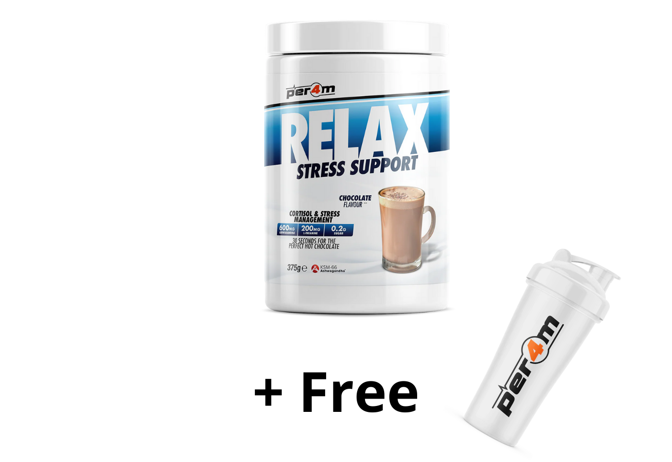 Per4m Nutrition - Relax Stress Support Schokolade - 375g