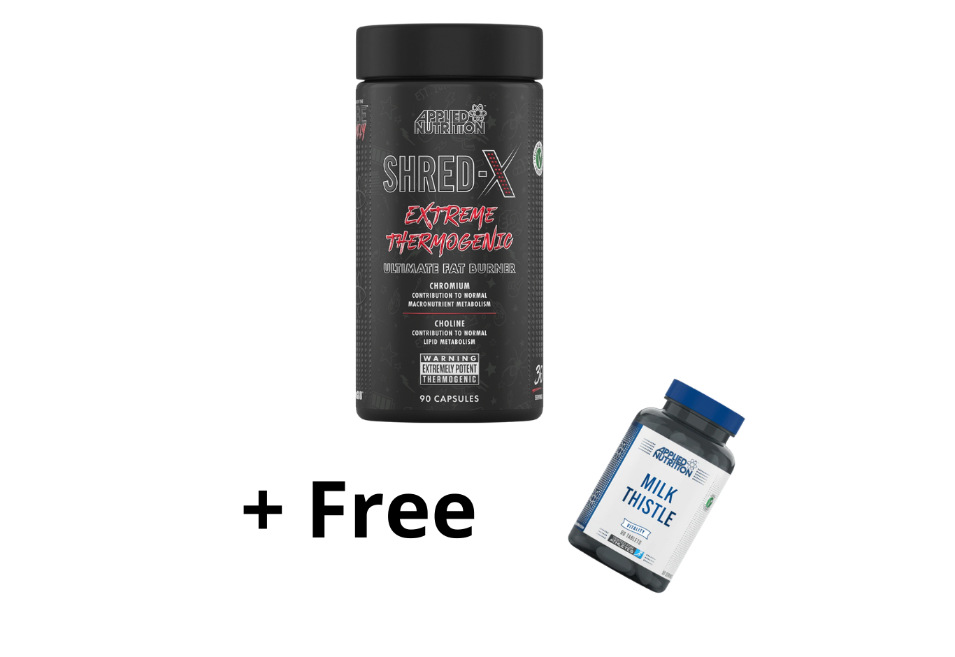 Applied Nutrition - Shred-X - Thermogene Kapseln - 90 Kapseln