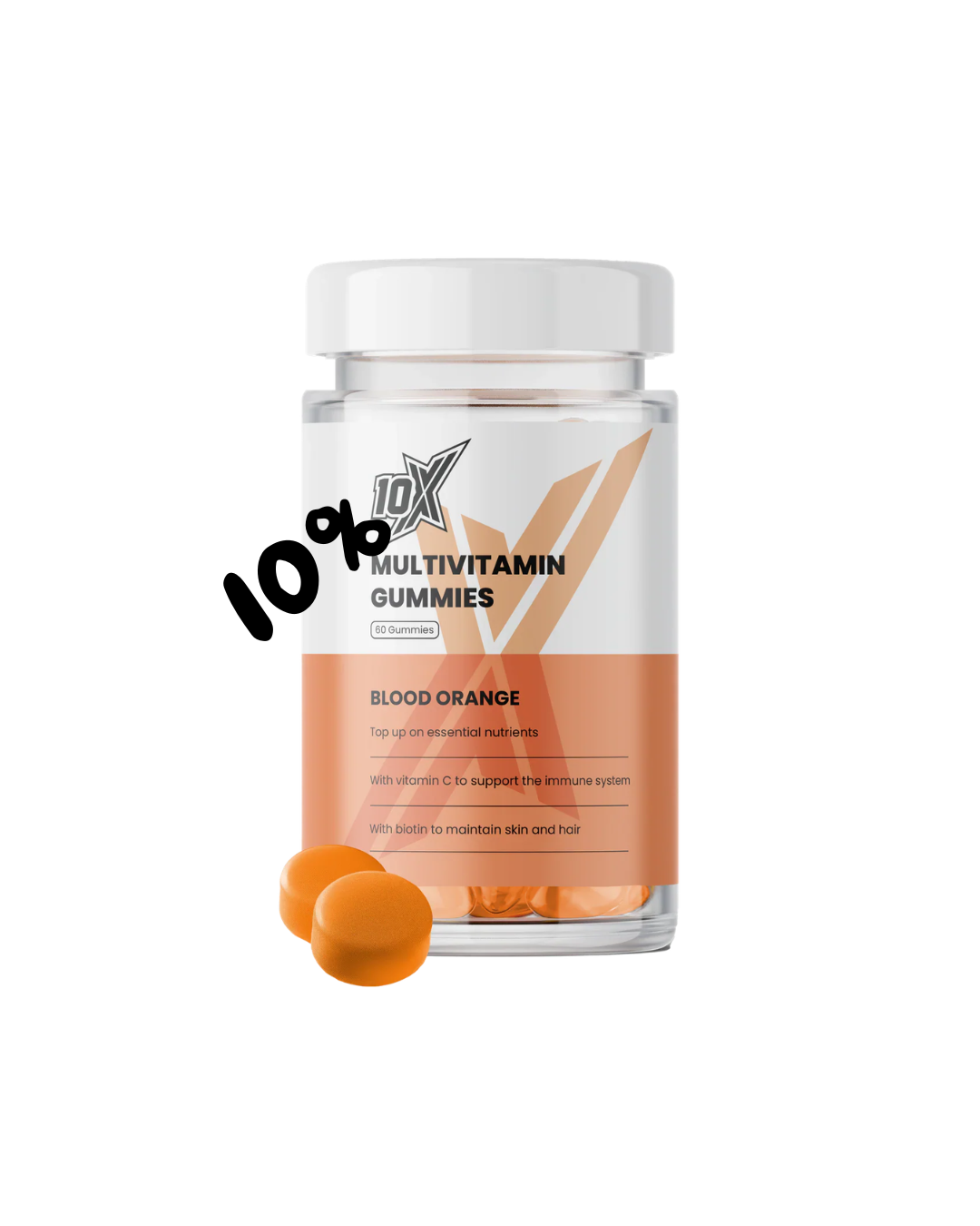 10X - Multivitamin Gummies - 60 Gummies