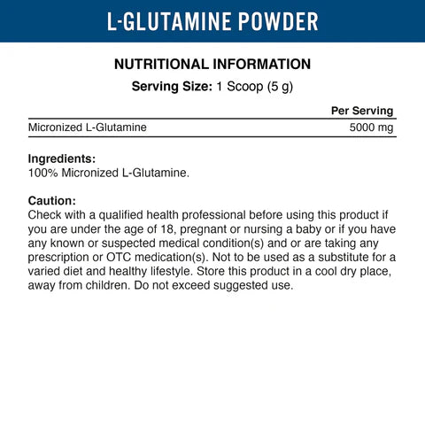 Applied Nutrition - L-Glutamine Powder - Micronized
