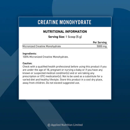 Applied Nutrition - Creatine Monohydrate - 250G