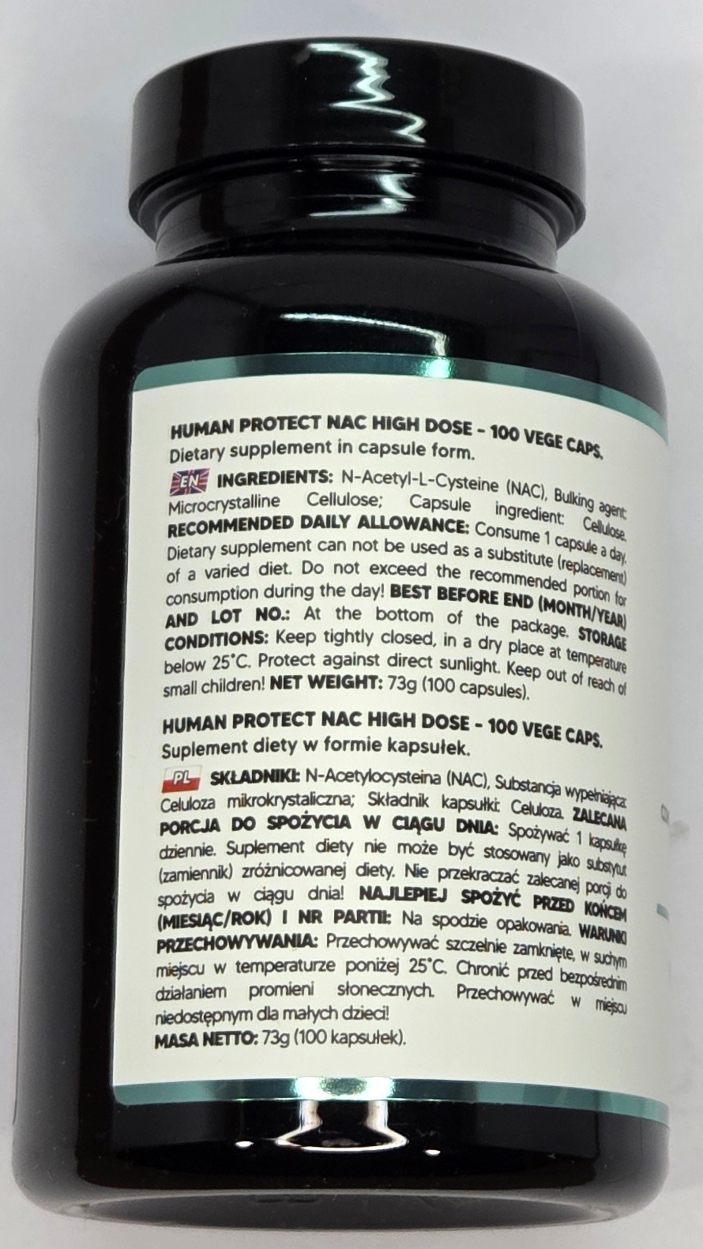 Human Protect - NAC 200 mg - 100 gélules
