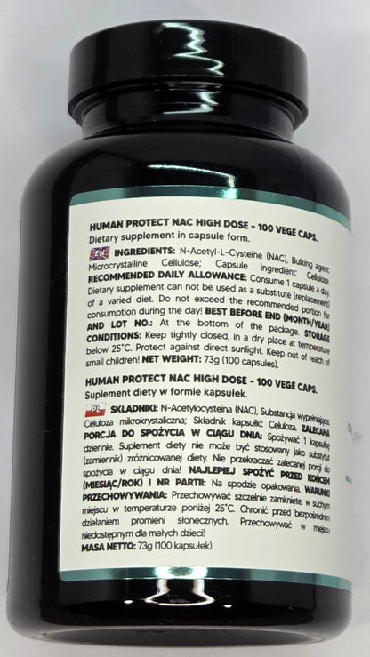 Human Protect - NAC 200 mg - 100 gélules