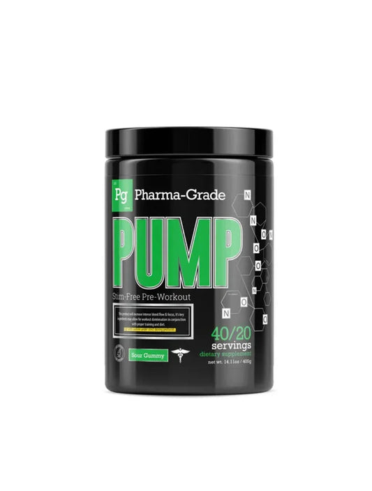 Pharma Grade - PUMP - Sour Gummy - 400g