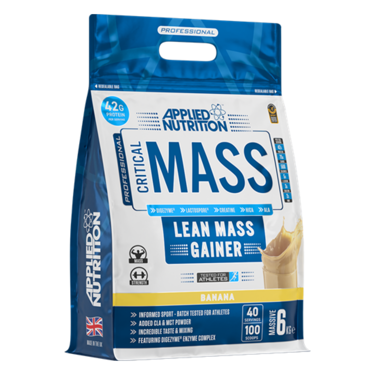 Applied Nutrition - Critical Mass Professional - Mass Gainer - 6000g