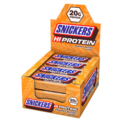 Snickers HiProtein - Peanut Butter Flavour - Bar - 12 x 55G