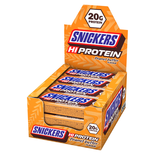 Snickers HiProtein - Peanut Butter Flavour - Bar - 12 x 55G