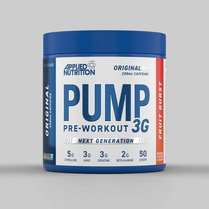 Applied Nutrition - Pump 3G pre workout - 375g