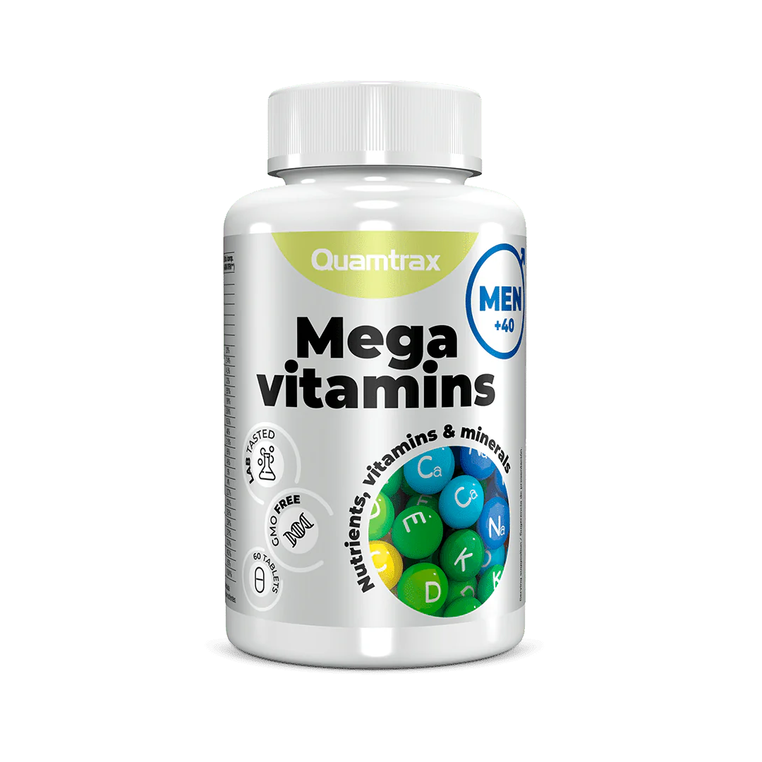 Quamtrax Nutrition - Mega Vitamin Men - 60 Tablets