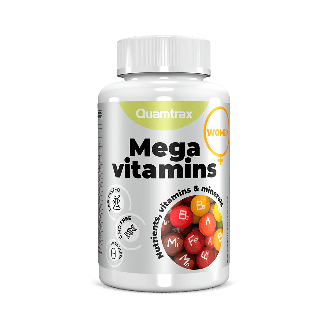 Quamtrax Nutrition - Mega Vitamin Woman - 60 Tablets