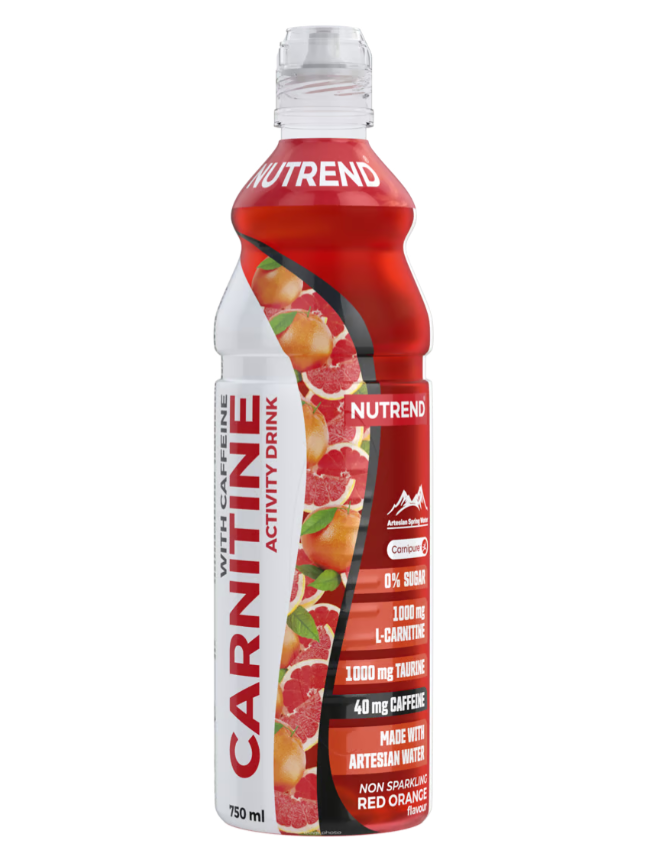 Nutrend - Carnitine Drinks With Caffeine - 8 x 750 ml