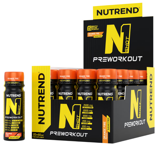 Nutrend - N1 Pre-Workout Shots - 20 x 60ml