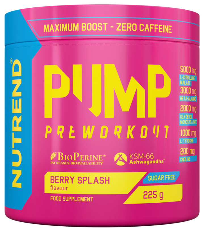 Nutrend - Pump Pre-Workout - 225gr