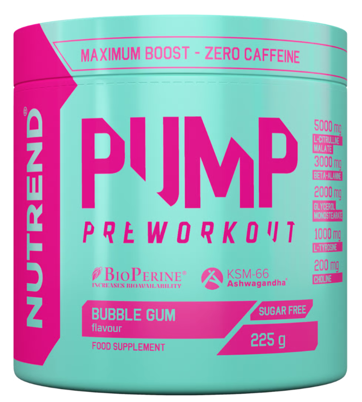 Nutrend - Pump Pre-Workout - 225gr