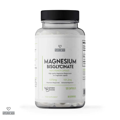 Supplement Needs Magnesium Bisglycinate - 120 caps