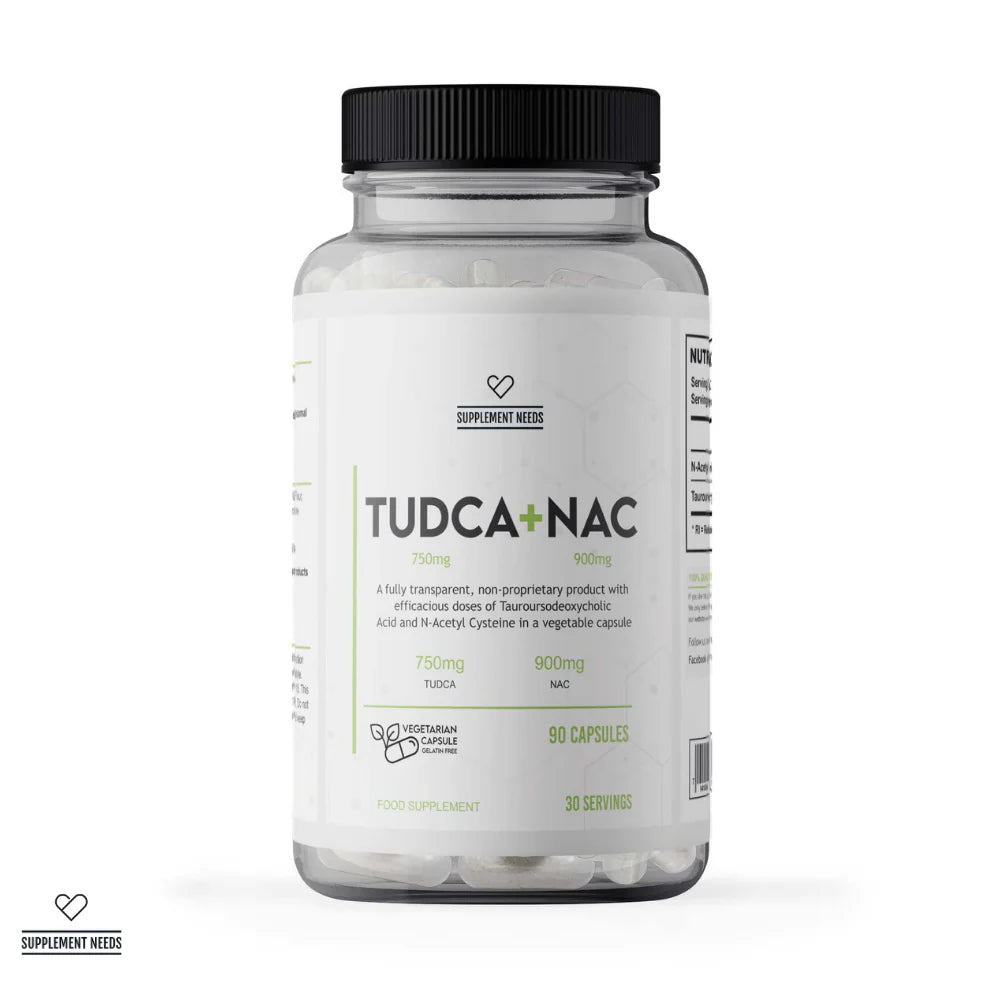 Supplement needs Tudca + Nac - 90 caps