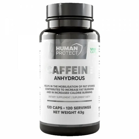 Human Protect - Caffeine Anhydrous - 120 caps