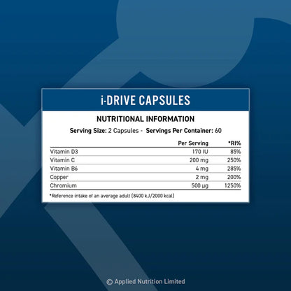 Applied Nutrition - I-Drive - Insuline Driver - 120 caps